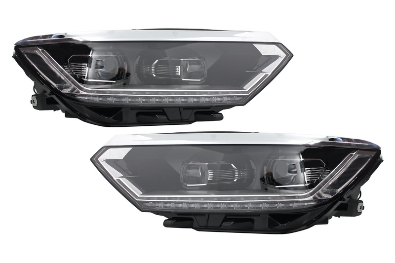 LED Headlights for VW Passat B8 3G Matrix Look with Sequential Dynamic Turning Lights |