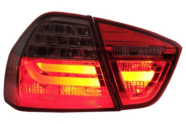 Good feeling Get married Shrug shoulders LED Taillights for BMW 3 Series E90 (2005-2008) LED Light Bar LCI Design  Red/Smoke | Entuning